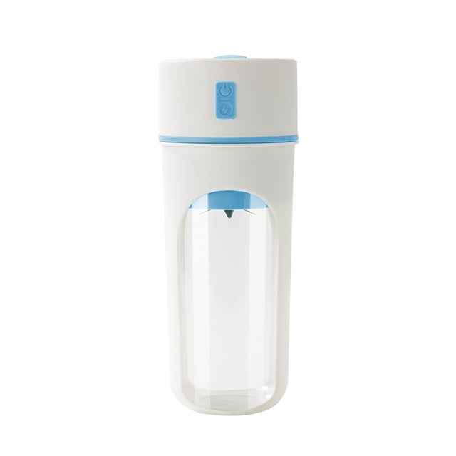 Portable Juicer USB Charging Mini Juicing Cup Rechargeable Fruit Juicer, Small Electric Juicer for Home Travel, Easy Clean 6‑Blade Press Juicer, Orange Lemon Citrus Juicer for Fresh Juice on The Go