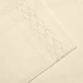 thumbnail image 2 of Hotel Luxurious, 1800 Series Super Soft Embroidery 3 PC Sheet Set (Twin Ivory), 2 of 4