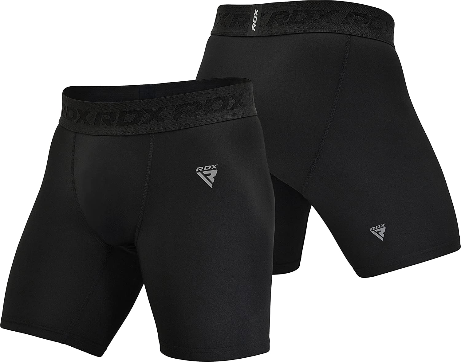 RDX MMA Compression Shorts, Lightweight Trunks for Kick boxing Training Cage Fighting Muay Thai BJJ Grappling and Combat Sports, Base Layer Short for Fitness Running Exercise Bodybuilding Workout