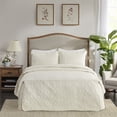 thumbnail image 4 of Madison Park Couvre-Lit Traditionnel 100 pour Cent Polyester en Crème, 4 of 15