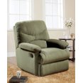 thumbnail image 1 of Fauteuil inclinable Arcadia d'ACME, microfibre sauge, 1 of 2