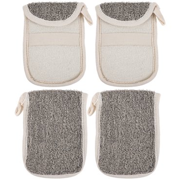 SHISUYAN 4pcs Durable Bath Soap Pouch Bathing Exfoliating Foaming Mesh Bag for Shower