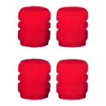thumbnail image 1 of Maytalsory 4Pcs Car Tire Valves Caps Universal Dustproof Cover Colorful Waterproof Styling Protector Motorcycle Bike Accessories Red 1Set, 1 of 6