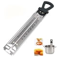 thumbnail image 1 of EGNMCR Kitchen Gadgets, CandyThermometer With Pot Clip Stainless Steel CookingThermometer Deep Fry Oil Kitchen CookingThermometer With Hanging Hook For Food CandyThermometer 1ml Cooking Thermometer, 1 of 8