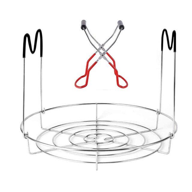 tamizeot Jar Lifter Set Humanized Handle Convenient Heat Resistance Canning Tongs Effortless Control Can Supplies Kitchen Accessory