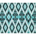 thumbnail image 4 of oneOone Coton Flex Tissu Imprimé Géométrique Ikat BTY 40 Pouces de Large, 4 of 4