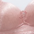 thumbnail image 3 of Birdeem Womans Solid Color Comfortable Hollow Out Perspective Bra Underwear No Rims, 3 of 9