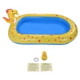 thumbnail image 2 of Dinosaur Swimming Pool, 67 X 41 X 26in Play Center Birthday Gift Inflatable Swimming Pool Outdoor With Repair Patch For Backyard, 2 of 8