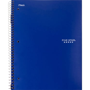 Five Star Cahier bleu 3 sujets