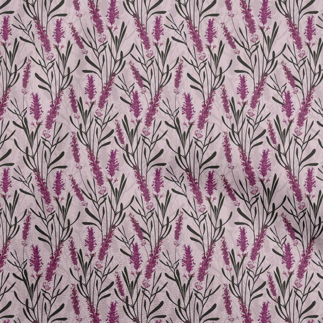 oneOone Silk Tabby Dark Magenta Fabric Floral Craft Projects Decor Fabric Printed By The Yard 42 Inch Wide