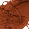 thumbnail image 3 of AherBiu Plus Size Bottom Shorts for Women Wide Leg Drawstring Elastic Waisted Comfy Loungewear Shorts, 3 of 5