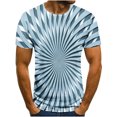 thumbnail image 2 of Birdeem T-Shirt pour Homme 3D Imprimé Abstrait Non Relocalisé Manches Courtes Col Rond Mode Décontracté Quotidien Vacances T-Shirt Haut Chemisiers, 2 of 7