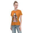 thumbnail image 4 of T-Shirt Basique à Manches Courtes pour Femmes Demon Slayer Blade Nidouzi, 4 of 6