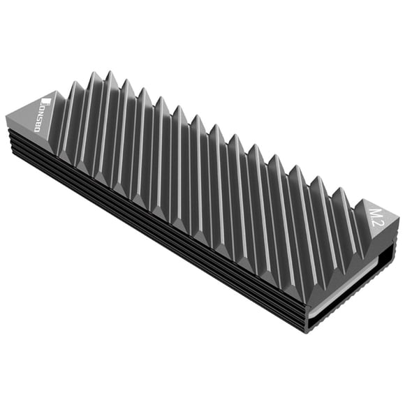 M.2 SSD NVMe Heat Sink heatsink M2 2280 SSD Hard Disk Aluminum Heat Sink with Silicone Thermal Pad for PC / PS5 PCIE 2280 SSD Black C