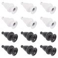 thumbnail image 2 of Miangastore Embouts de Lampe 12 Pcs 1,8 Po Embout Rond en Alliage d'Aluminium pour Café, 2 of 8