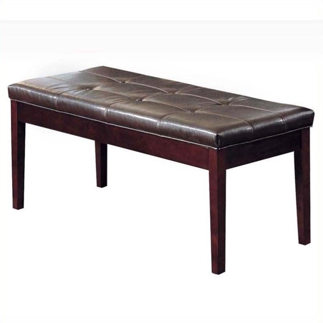 ACME Furniture Banc Britney en Espresso et Noyer