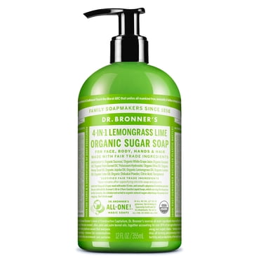 Dr. Bronner's Magic Soap Organic Lemongrass Lime Soap 355mL