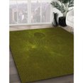 thumbnail image 3 of Ahgly Tapis Rond Lavable en Machine Intérieur Transitionnel Marron Chocolat, 4 Pieds Rond, 3 of 7