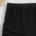 thumbnail image 4 of Plebaso Women's Mesh Shorts Beachwear See Through Bikini Bottom Summer Cover up Shorts with Drawstring, 4 of 7