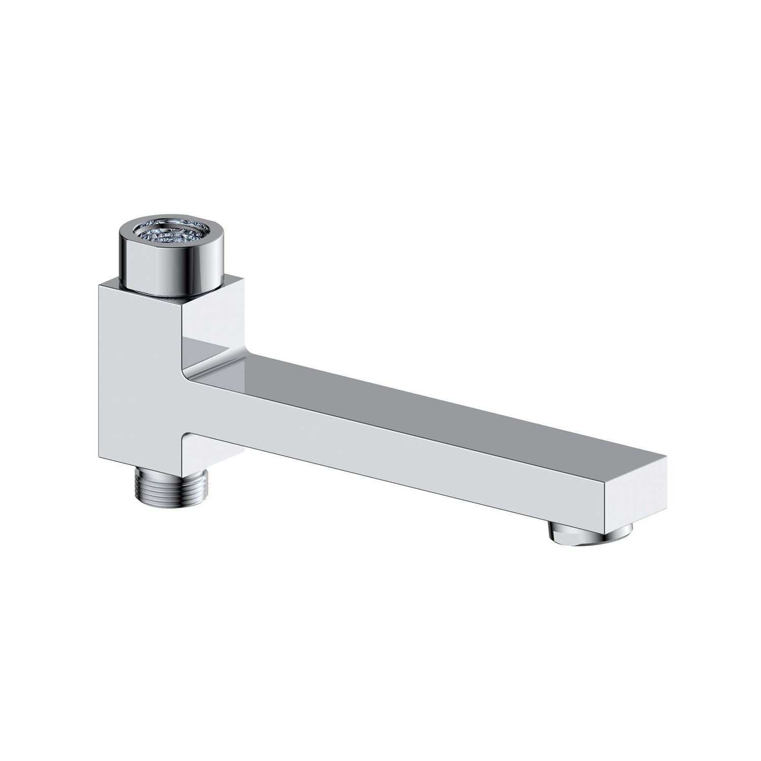 The akuaplus® Square Bathtub Spout or shower 1/2 in. female 2-way.