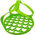 thumbnail image 1 of Pressure Cooker Sling,Silicone Sling Lifter Accessories, Anti-scalding Bakeware Lifter Steamer Rack for 6 Qt/8 Qt Instant Pot, Multi-function Cooker - Green, 1 of 7