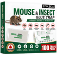 thumbnail image 1 of Pièges Adhésifs pour Souris, Pièges à Souris, Pièges à Colle pour Insectes – Piège à Souris, Pièges à Colle Pliables pour Souris, Planches de Colle Extra Collantes, Non Toxiques, pour Souris, Cafards, Araignées, Insectes Rampants, 1 of 7