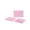 Pink, variant on Weloille Brushed Microfiber Bedding Set 3 Pieces, Solid Color Soft Pillowcase Fitted Sheet Flat Sheet, Wrinkle Resistant Breathable Bed Linens, Comfortable Bedding for Home Bedroom Hotel Use
