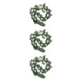 thumbnail image 2 of mmirethe Durable Artificial Flower Table Runner - Good Texture Exquisite Crafted Decoration Wedding White 3Set, 2 of 6