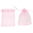 thumbnail image 3 of ORUYROP 100pcs Drawstring Organza Jewelry Candy Pouch Party Wedding Favor Gift Bags (5x7, Pink), 3 of 7