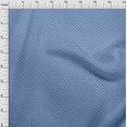 thumbnail image 4 of oneOone Rayon Blue Fabric Floral Craft Projects Decor Fabric Printed By The Yard 56 Inch Wide, 4 of 5
