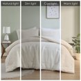 thumbnail image 3 of Ensemble d'édredon en jersey tricoté 3 pièces Home Essence Finley, 3 of 9