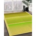 thumbnail image 3 of Ahgly Company Tapis d'Intérieur Lavable à la Machine, Carré, Transitionnel, Brun, Tapis de Zone, 8 Pieds Carré, 3 of 7