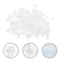 thumbnail image 2 of Miangastore 100 Pcs Pare-Chocs d'Armoire Ronds Transparents pour Meubles Réduction du Bruit, 2 of 8