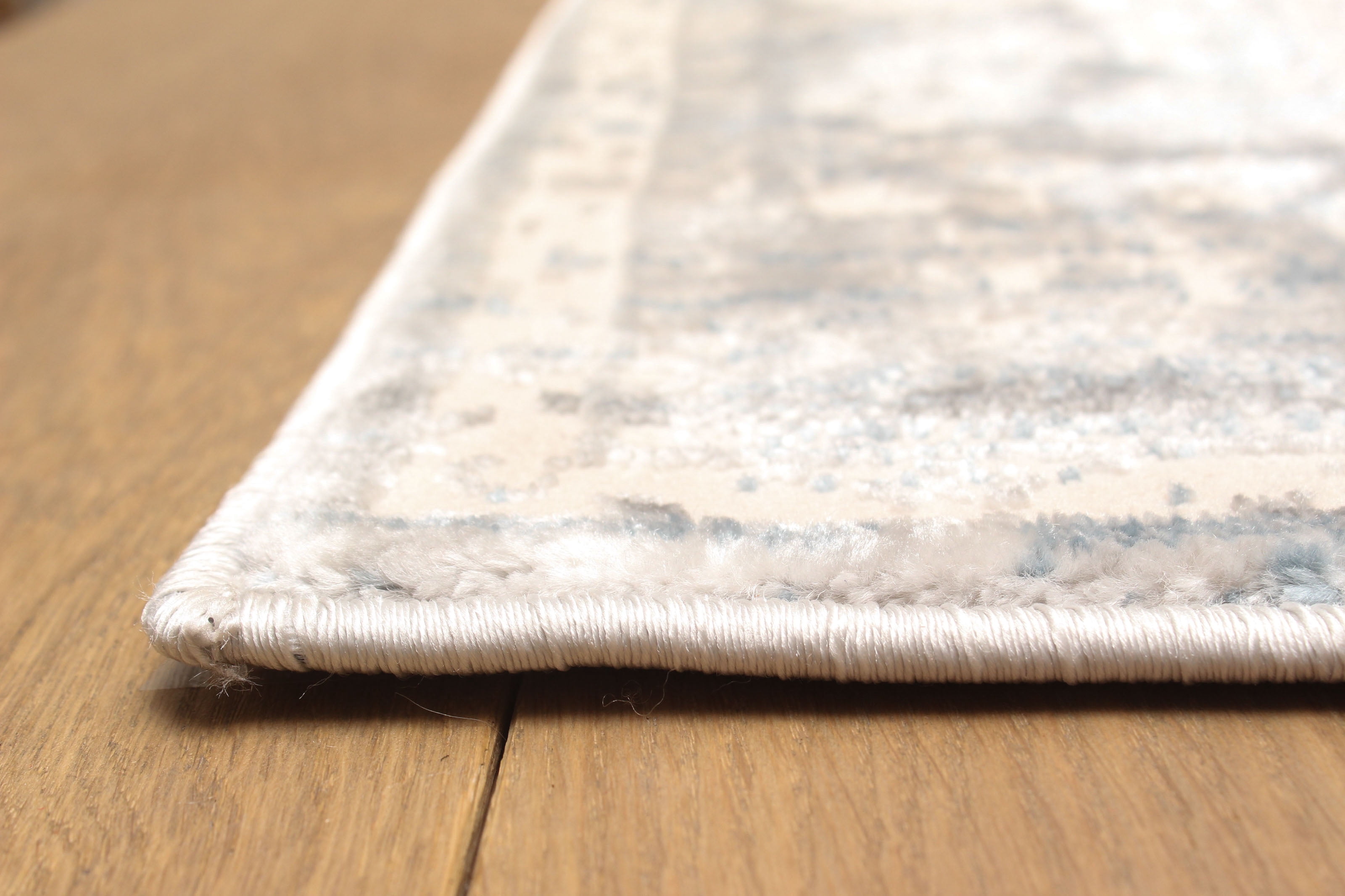 ECARPET Layla Cream, Grey Rug