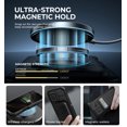 thumbnail image 4 of Dexnor for iPhone 16 Pro Case with Slide Camera Cover & Adjustable Kickstand & Built-in Screen Protector, Compatible with MagSafe Shockproof Bumper Cases Heavy-Duty Magnetic Protective Cover, Black, 4 of 8