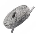 thumbnail image 1 of 120cm Round Shoelaces Multi Colors Sneaker Shoe Laces Strings Shoelaces Bootlaces Sport Boot lace Athletic Shoe String grey 0.5m, 1 of 1