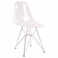 thumbnail image 1 of Nicer Furniture Eiffel Metal Legs White Dsw Chair, 1 of 1