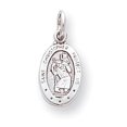 thumbnail image 1 of Médaille en Or Blanc 10K St. Christophe, 1 of 2