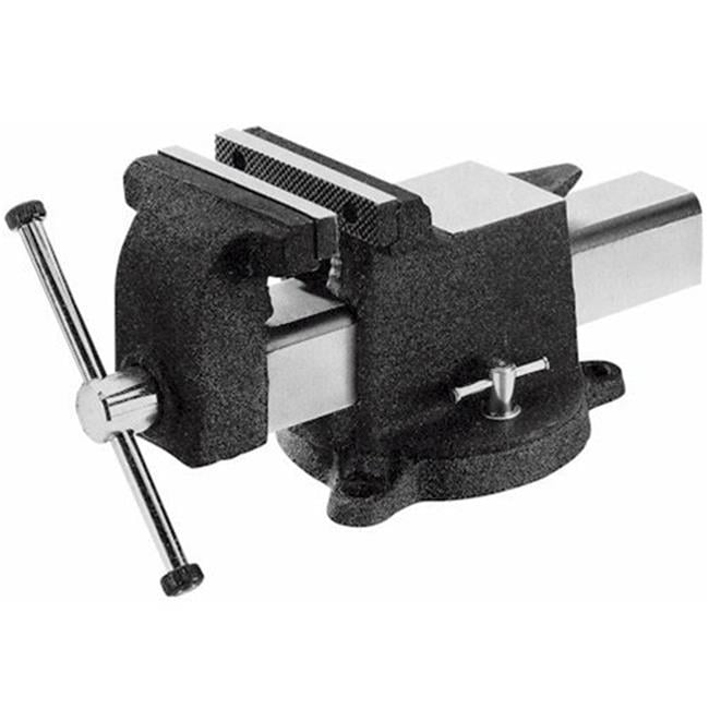 Yost Vises 10906 Tuyau Utilitaire Combiné Tout en Acier de 6 Pouces et Étau Vise - Noir