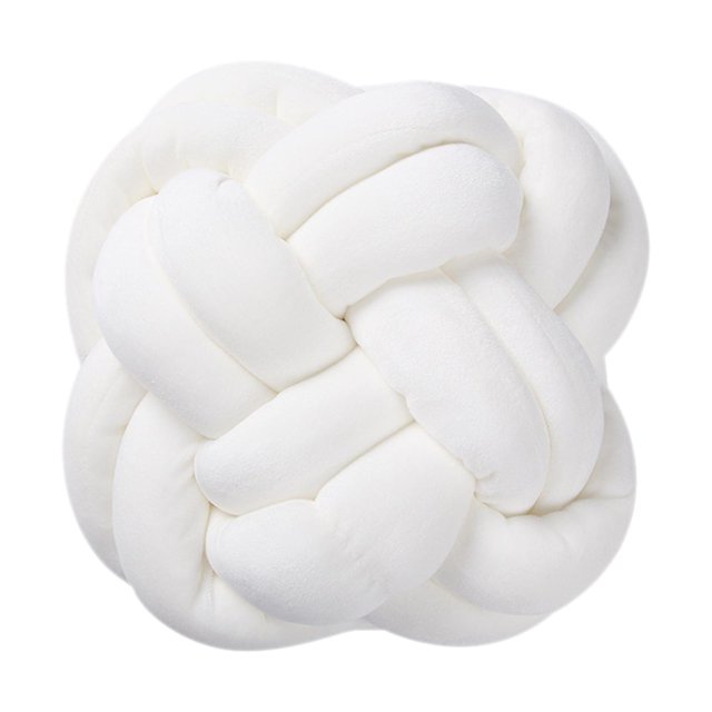 Abbracc Chunky Yarn Crocheting Dia 5cm for Macrame Decorations Tapestry White