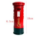 thumbnail image 3 of jifeng 7inch Hauteur Boîte aux Lettres Tirelire, Rouge Métal Rue Boîte Postale Modèle pour les Enfants, 3 of 9