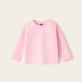 thumbnail image 4 of Kids Top, Casual Sports Solid Color Long Sleeve Round Neck Shirt, 4 of 5
