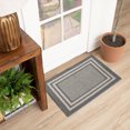 thumbnail image 4 of hometrends Grey Remix Polyester Accent Rug, 4 of 6