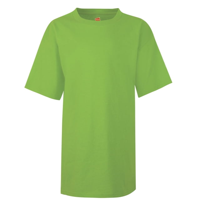 Hanes Nano-T T-Shirt pour Enfants, G, Lime