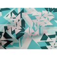 thumbnail image 5 of oneOone Cotton Poplin Fabric Triangle Geometric Print Fabric By The Yard 56 Inches Wide, 5 of 5