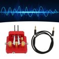 thumbnail image 4 of Double Paddle Morse Code Key, Lightweight Portable CW Telegraph Key with Stable Contacts, Morse Code Key for Camping, Indoor, 4 of 7