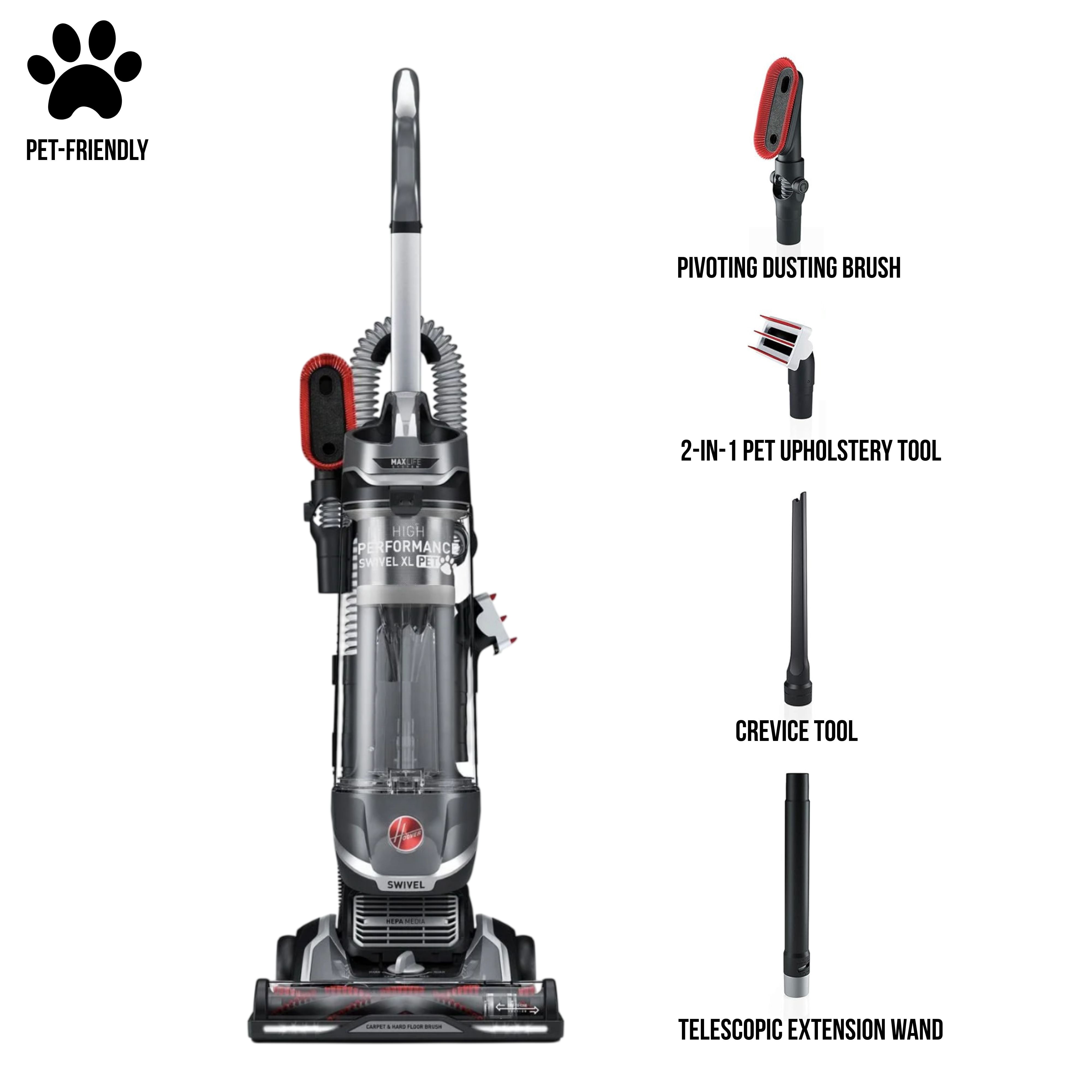 HOOVER High Performance Swivel XL Pet Plus Upright Vacuum Cleaner