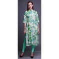 thumbnail image 4 of Bimba Kurtis Droits Imprimés pour Femmes, Tunique Indienne Mandarin à Boutons XXX-Large, 4 of 6