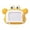 Yellow, variant on Crab Shaped Magnetic Drawing Board Toy, Reusable Color Graffiti Sketchpad With Smooth Stroke Technology, Portable Educational Companion Gift For Early Learning