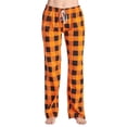 thumbnail image 1 of cfhntfmh Pantalon de Pyjama Femme Confortable Extensible Pantalon de Sommeil à Carreaux Doux Décontracté Détente Bas de Pyjama Tenues d'Automne pour Femme, 1 of 4